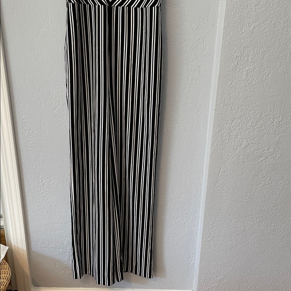 Banana Republic Black & White Striped Jumpsuit - Picture 3 of 10